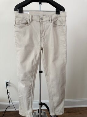 Zara Cream Slim Jeans